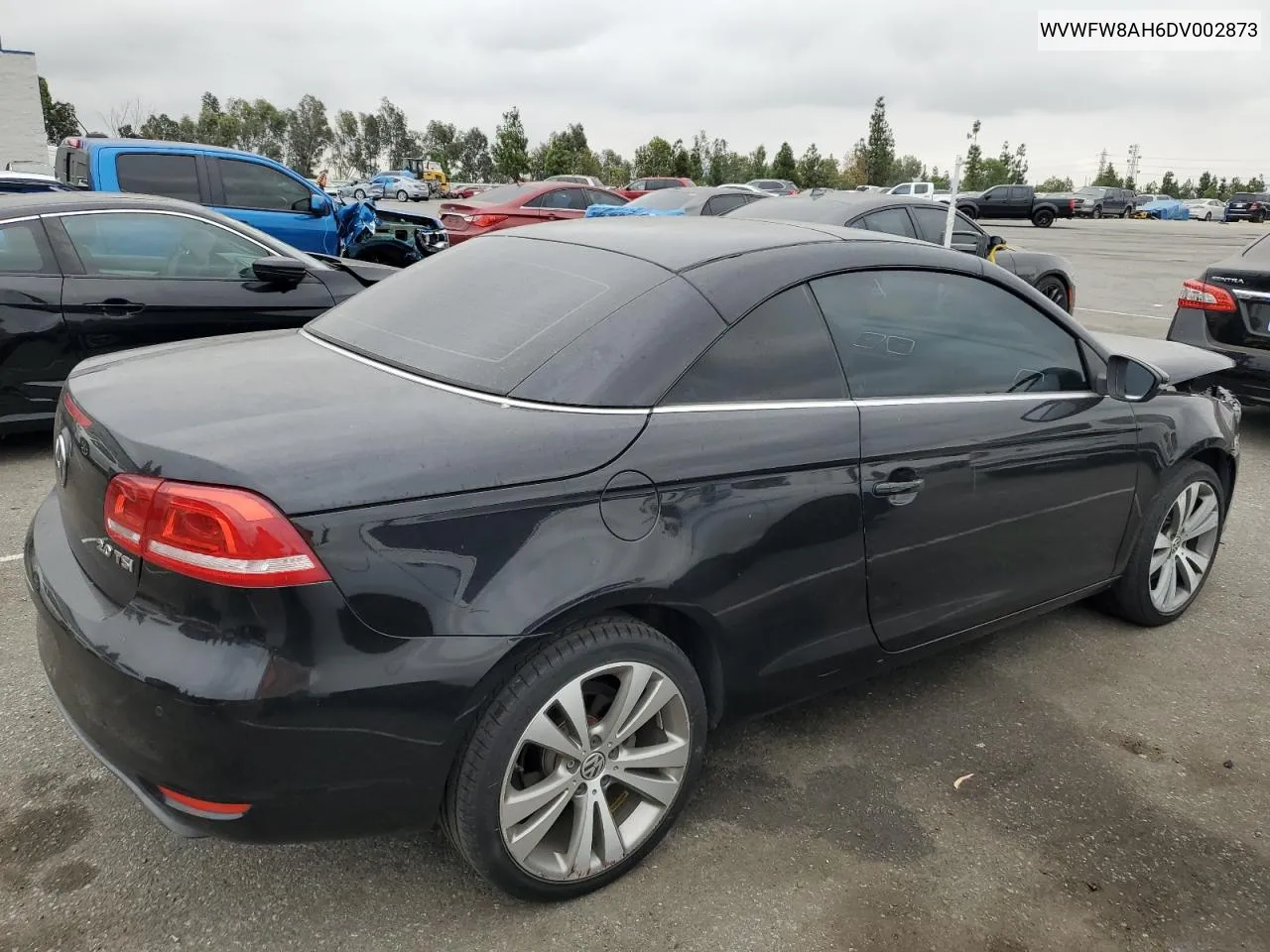 WVWFW8AH6DV002873 2013 Volkswagen Eos Lux