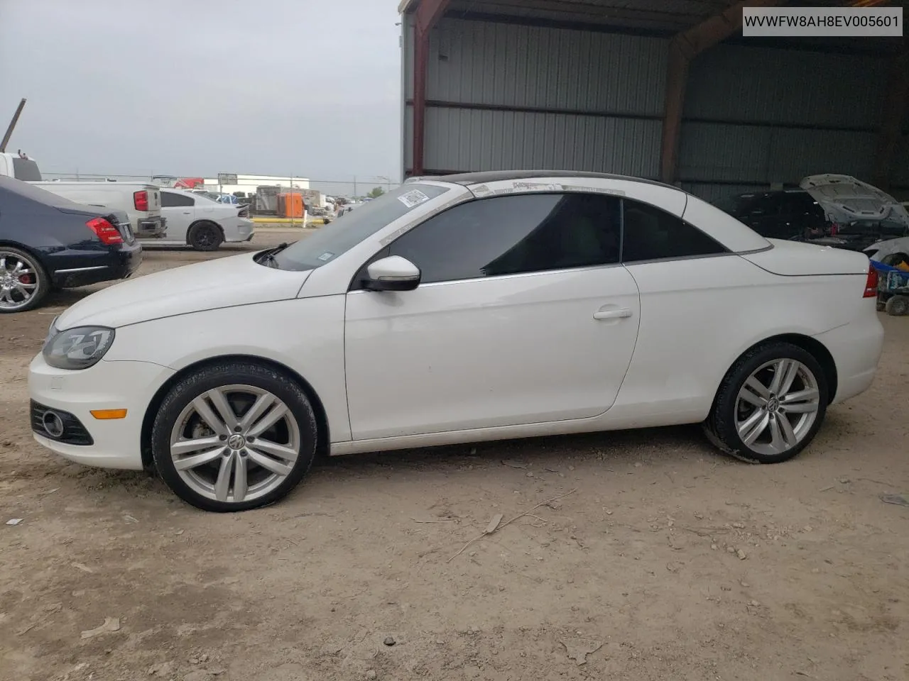 WVWFW8AH8EV005601 2014 Volkswagen Eos Lux