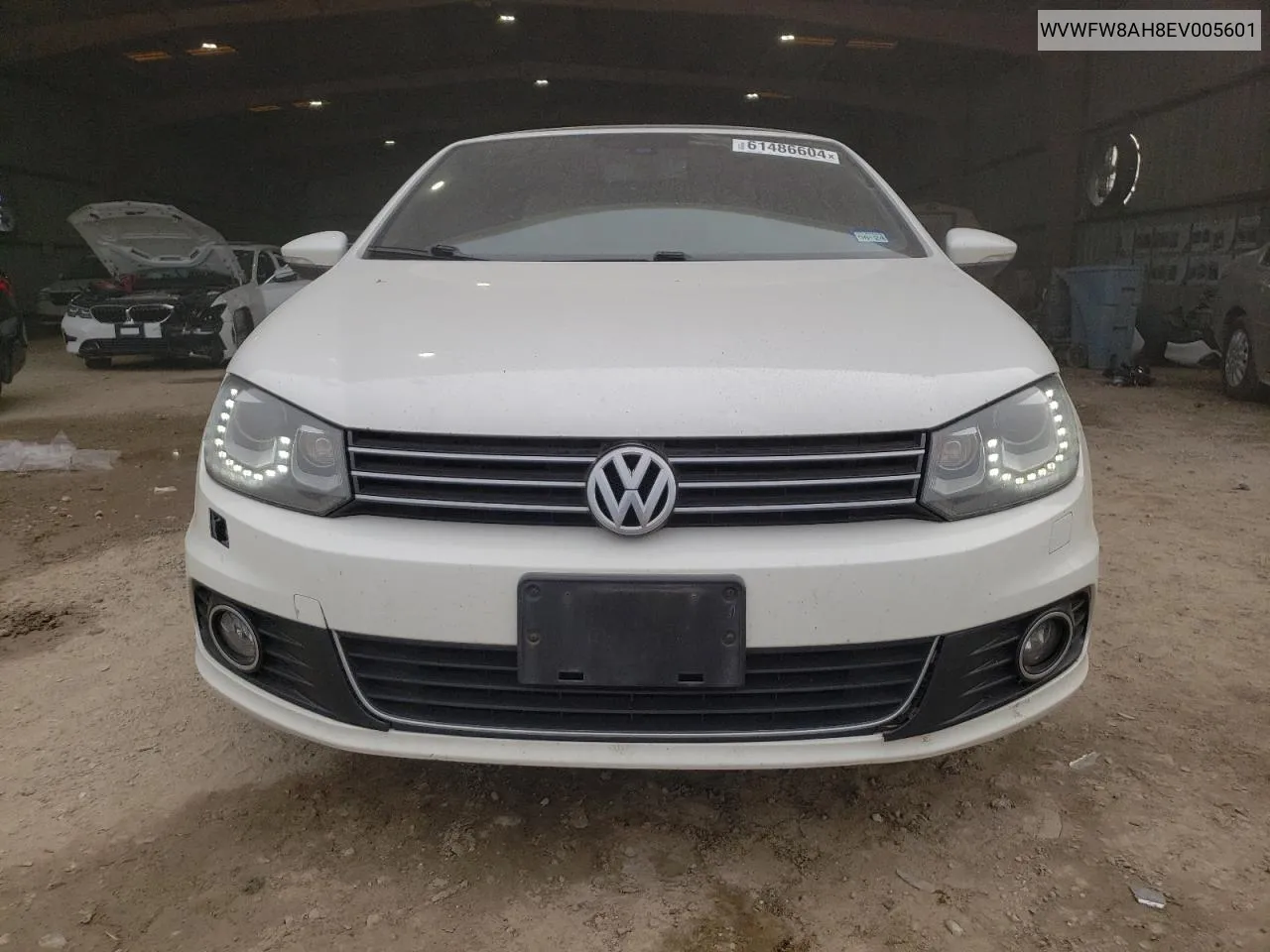 WVWFW8AH8EV005601 2014 Volkswagen Eos Lux