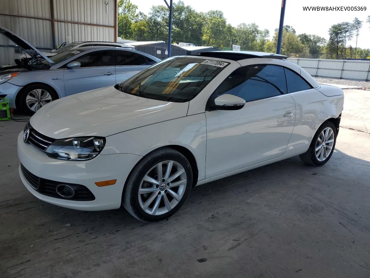 WVWBW8AHXEV005369 2014 Volkswagen Eos Komfort