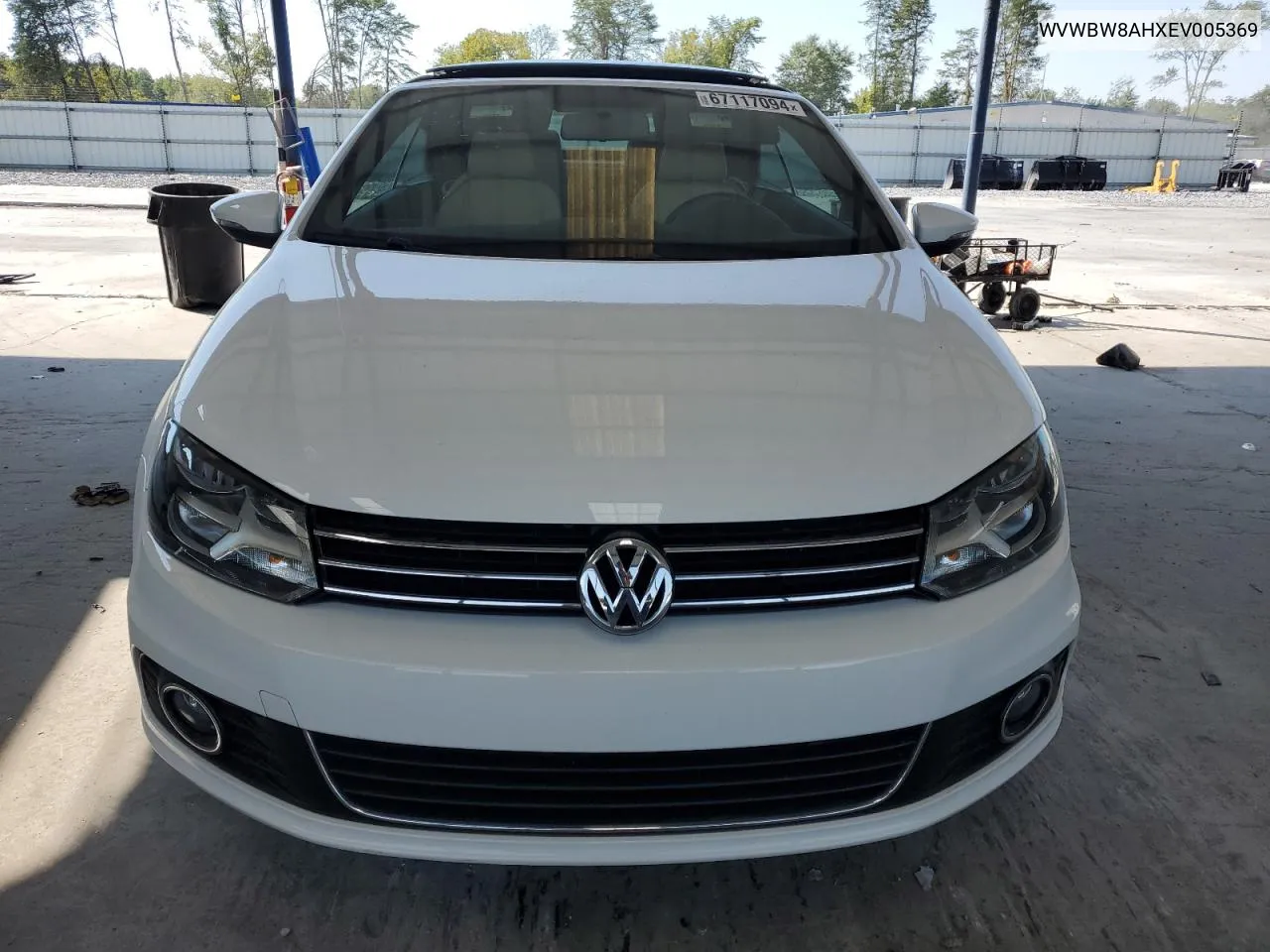 2014 Volkswagen Eos Komfort VIN: WVWBW8AHXEV005369 Lot: 67117094