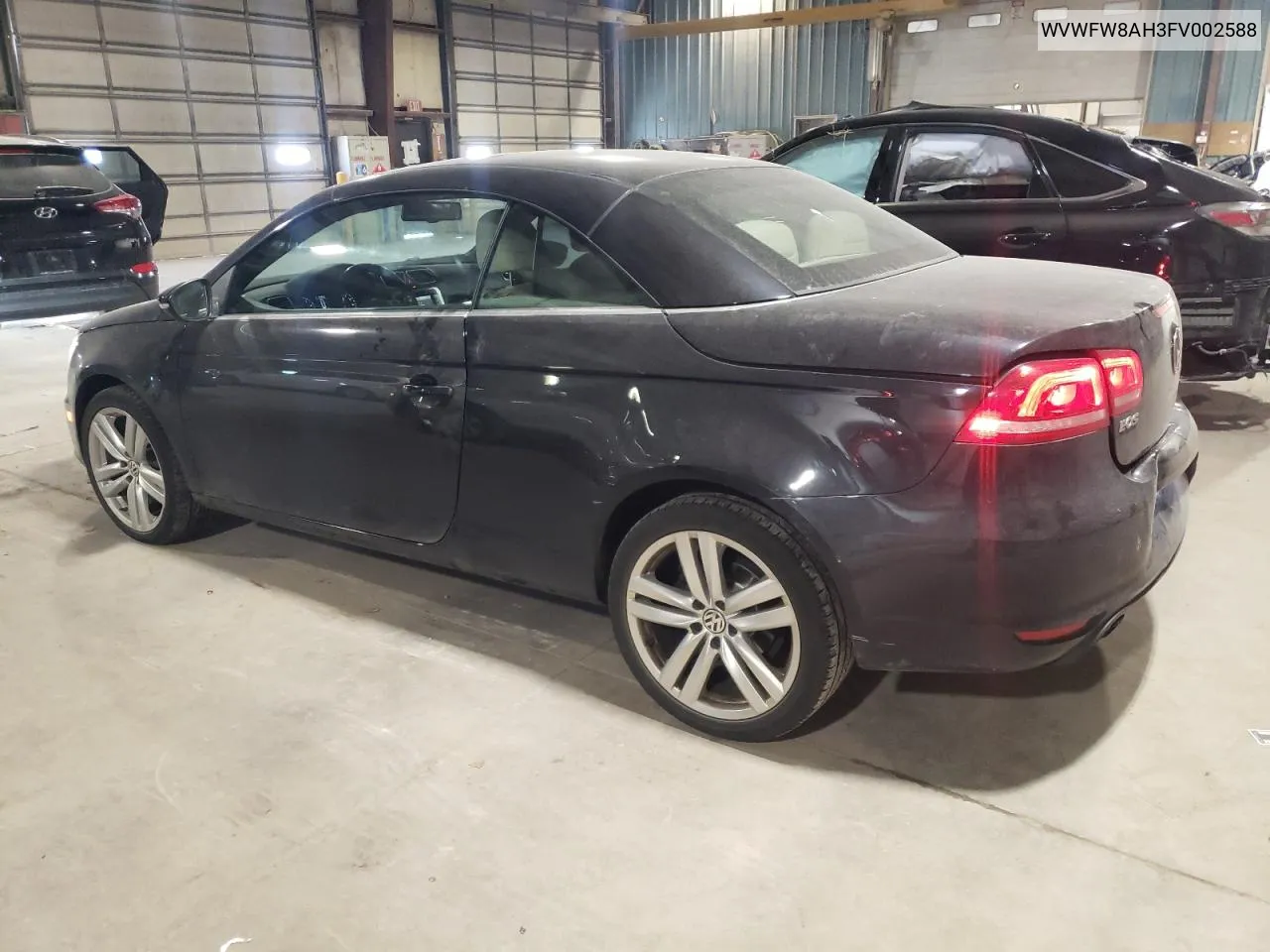 WVWFW8AH3FV002588 2015 Volkswagen Eos Lux