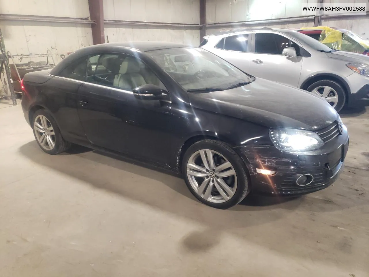 2015 Volkswagen Eos Lux VIN: WVWFW8AH3FV002588 Lot: 71314074