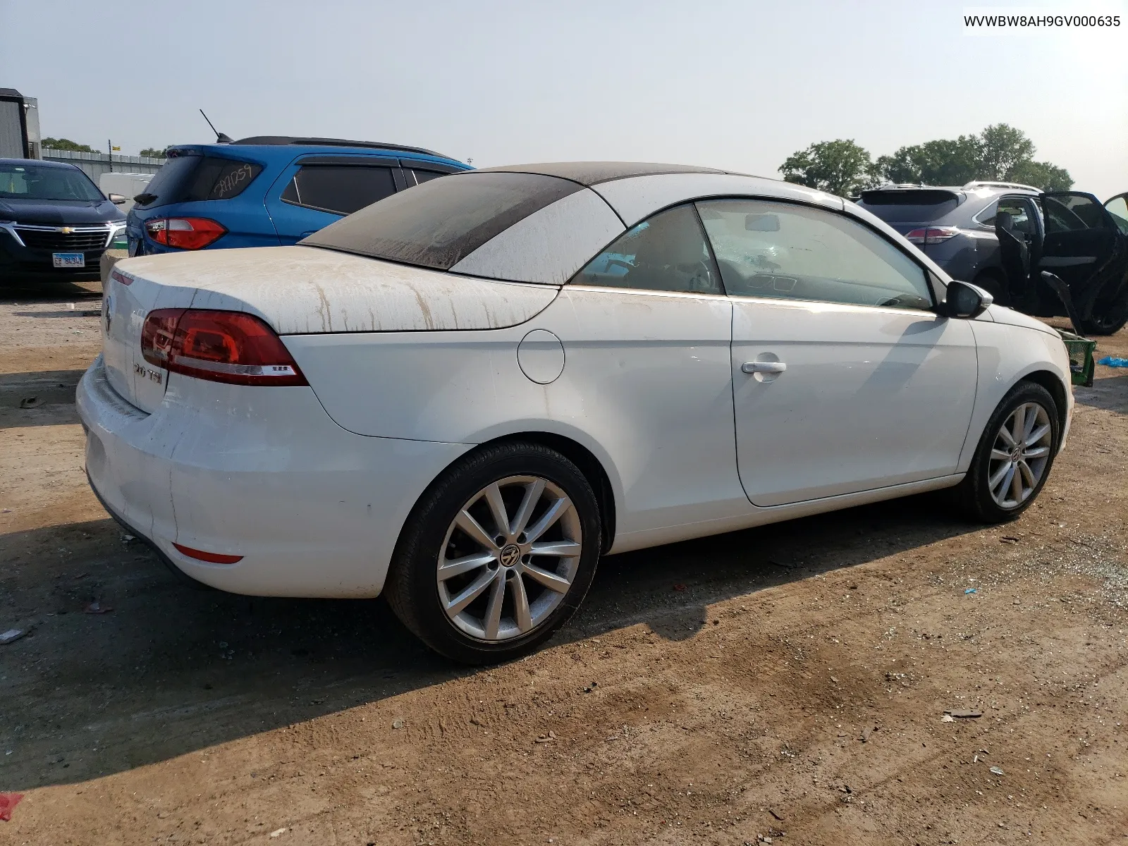 WVWBW8AH9GV000635 2016 Volkswagen Eos Komfort