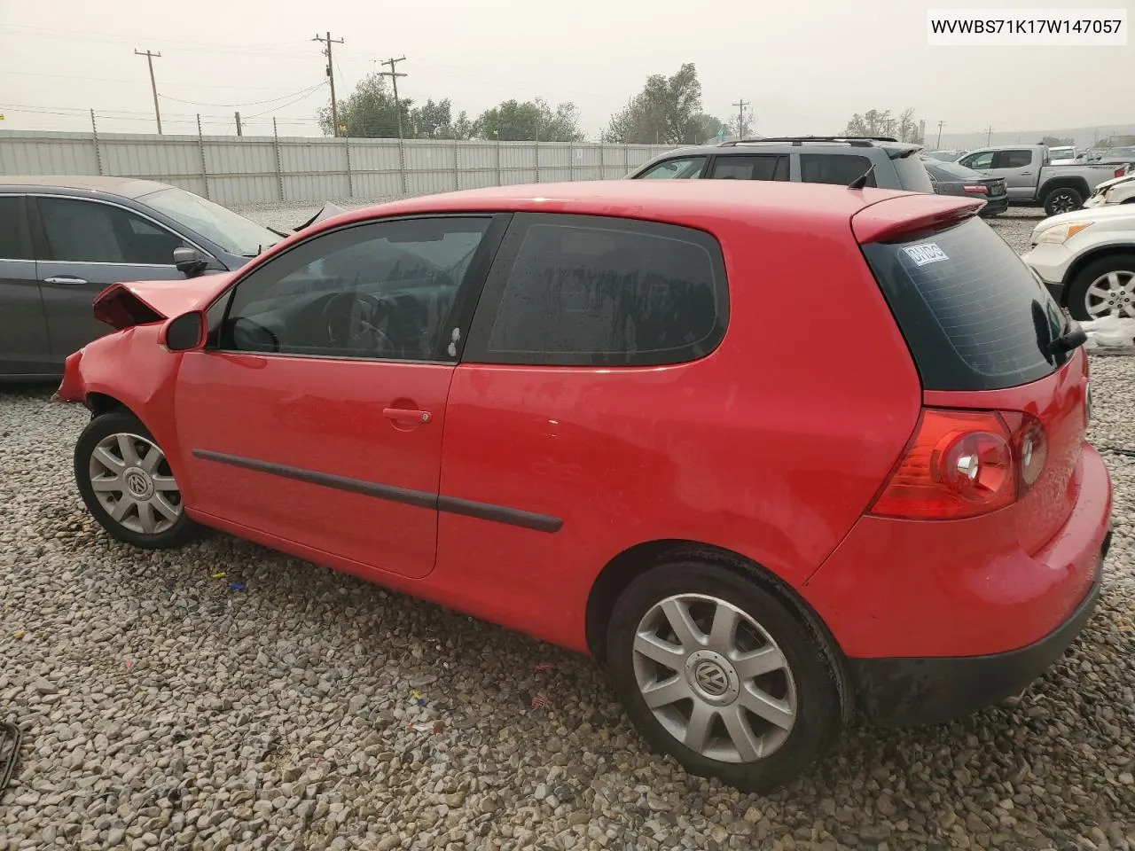 WVWBS71K17W147057 2007 Volkswagen Rabbit