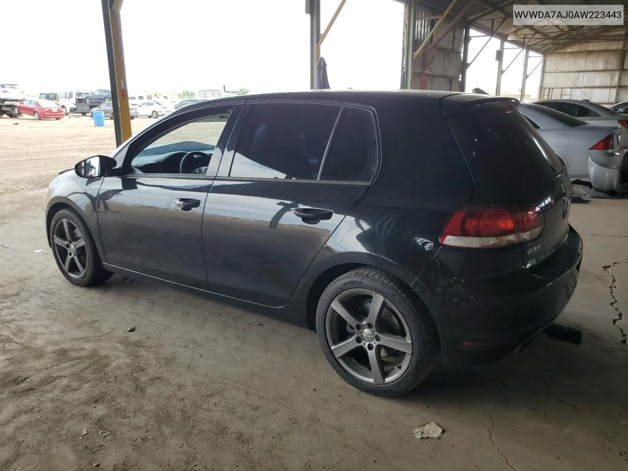 2010 Volkswagen Golf VIN: WVWDA7AJ0AW223443 Lot: 69340164