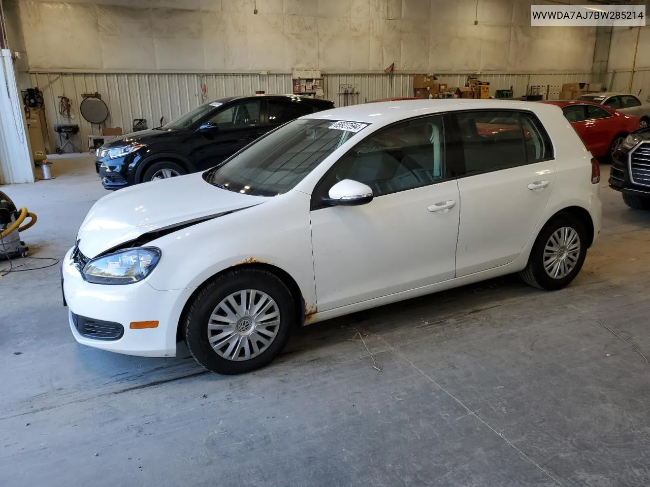 WVWDA7AJ7BW285214 2011 Volkswagen Golf