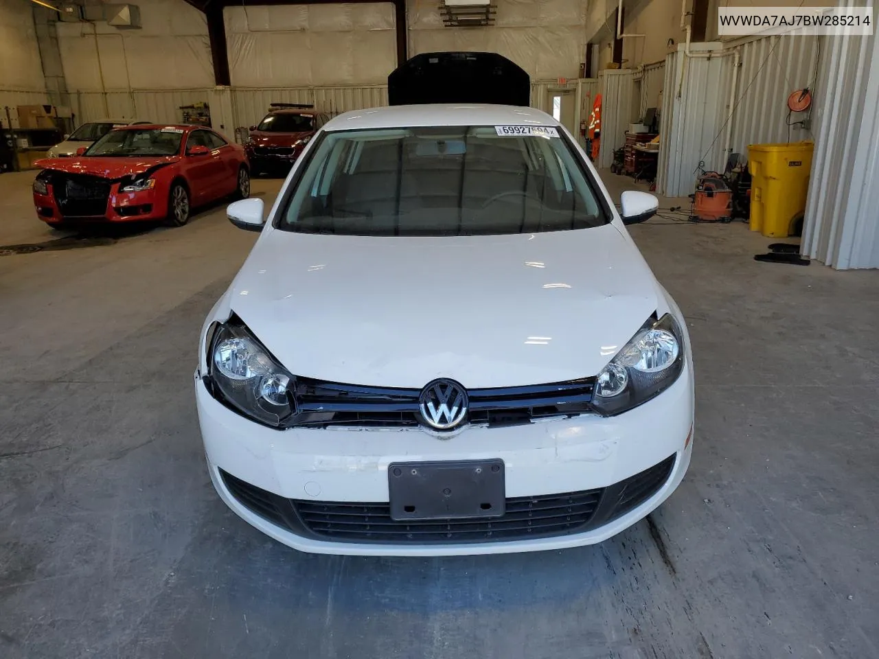 WVWDA7AJ7BW285214 2011 Volkswagen Golf