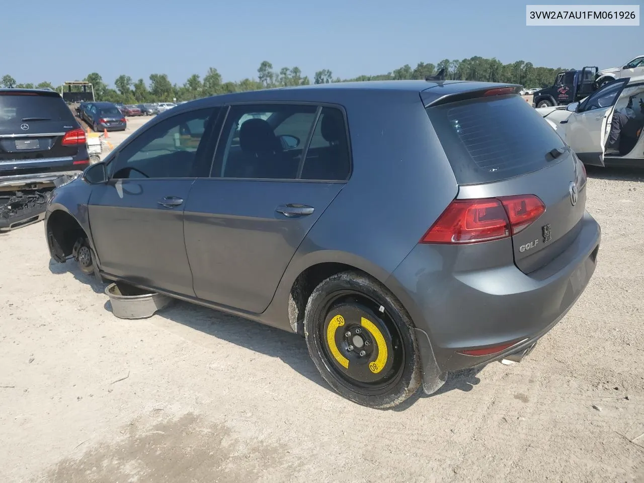 3VW2A7AU1FM061926 2015 Volkswagen Golf Tdi