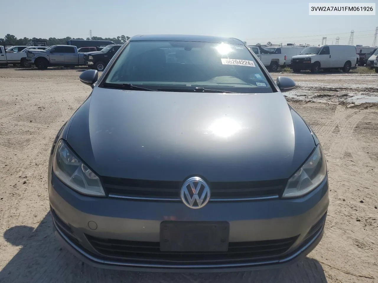 3VW2A7AU1FM061926 2015 Volkswagen Golf Tdi