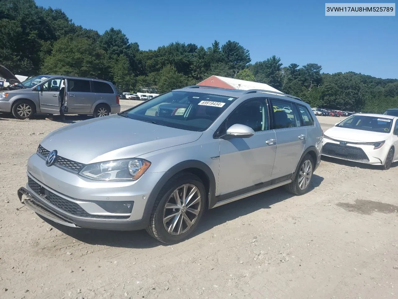 3VWH17AU8HM525789 2017 Volkswagen Golf Alltrack S