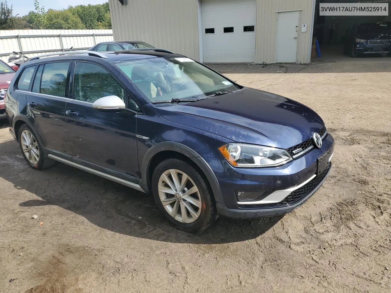 2017 Volkswagen Golf Alltrack S VIN: 3VWH17AU7HM525914 Lot: 71246114