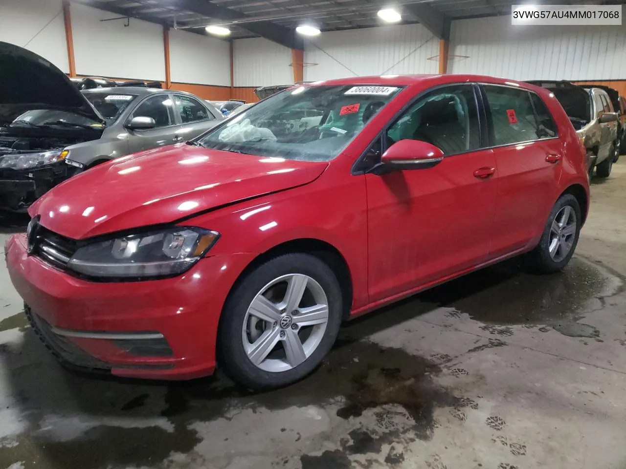 3VWG57AU4MM017068 2021 Volkswagen Golf