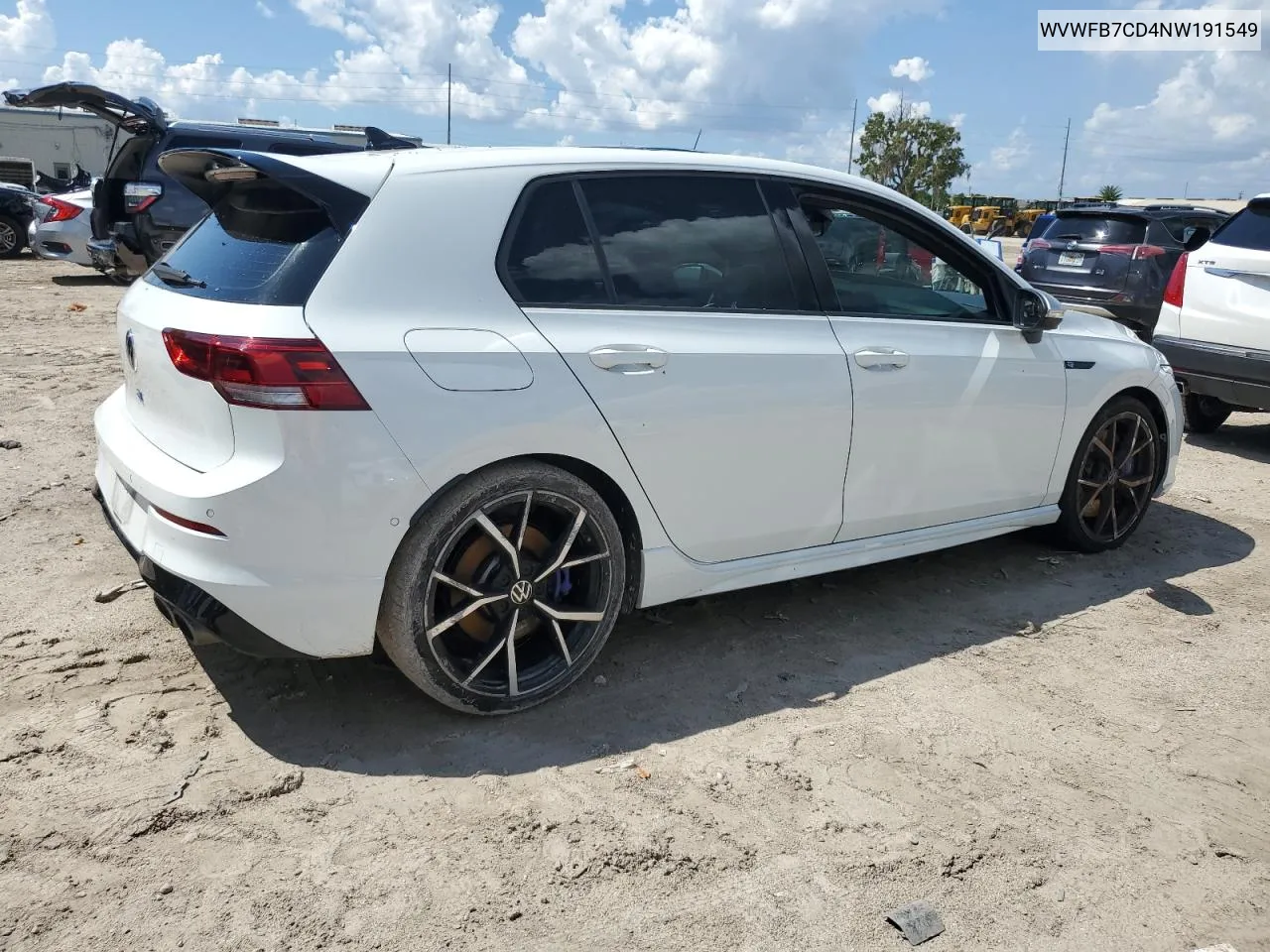 WVWFB7CD4NW191549 2022 Volkswagen Golf R