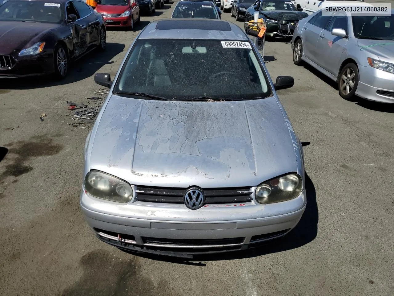 2001 Volkswagen Gti Glx VIN: 9BWPG61J214060382 Lot: 69902494