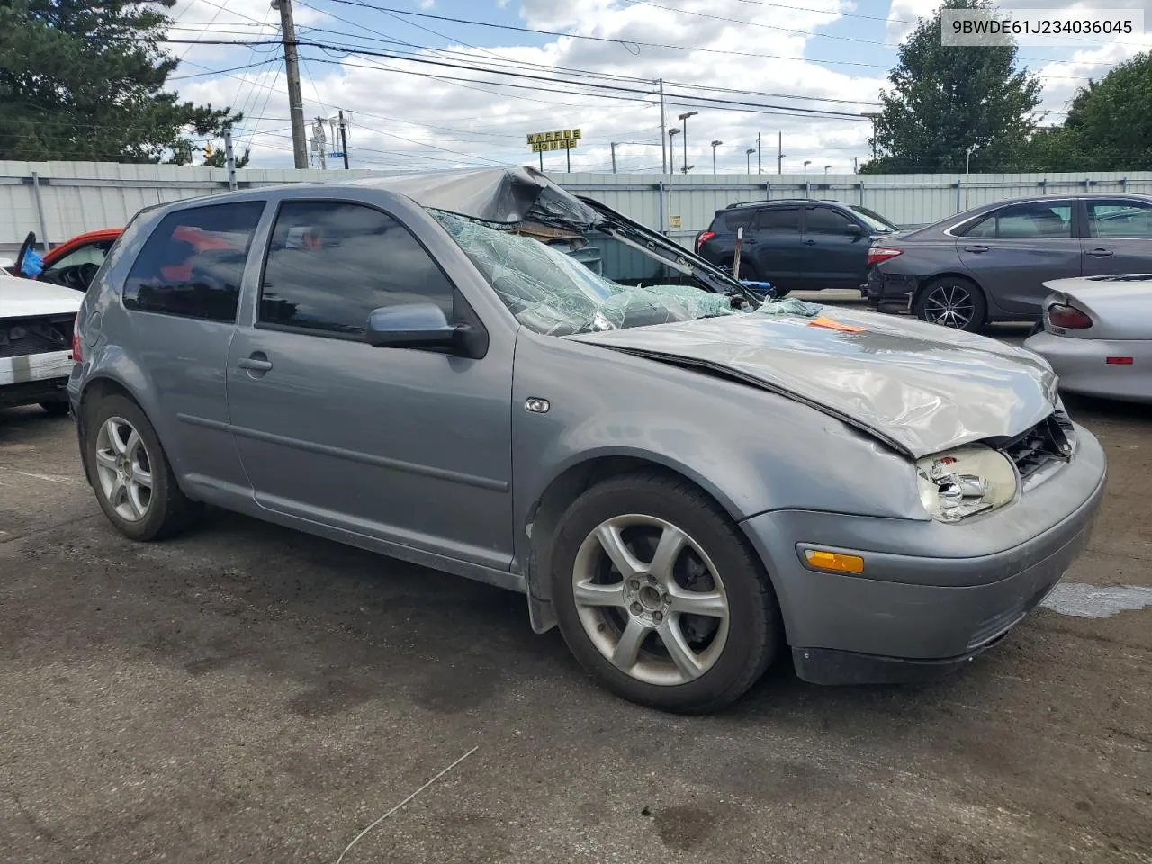 2003 Volkswagen Gti VIN: 9BWDE61J234036045 Lot: 68055514