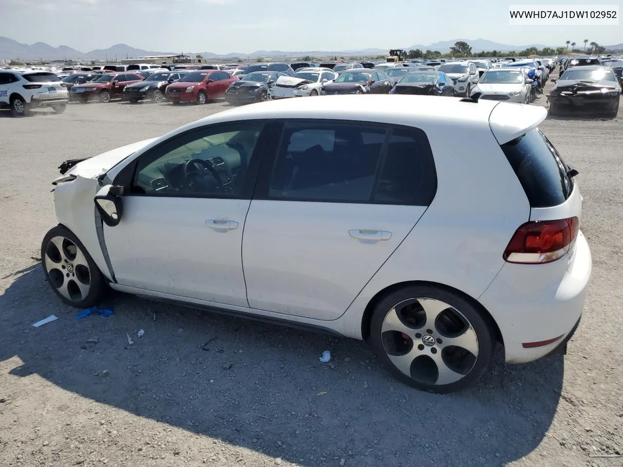 WVWHD7AJ1DW102952 2013 Volkswagen Gti