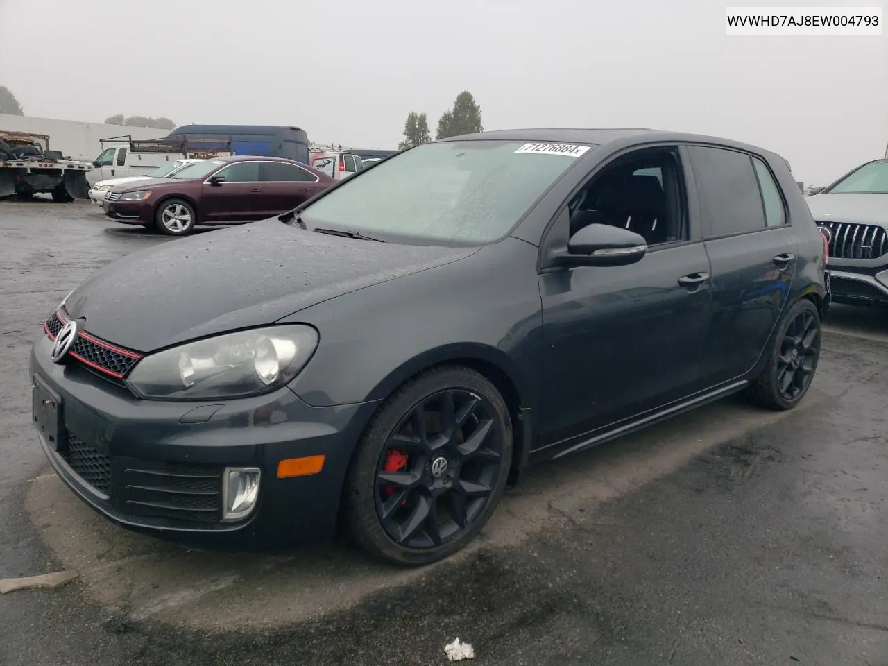 WVWHD7AJ8EW004793 2014 Volkswagen Gti