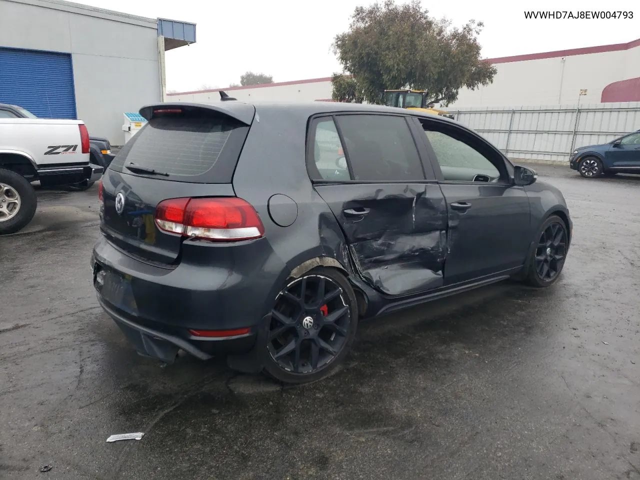 2014 Volkswagen Gti VIN: WVWHD7AJ8EW004793 Lot: 71276884