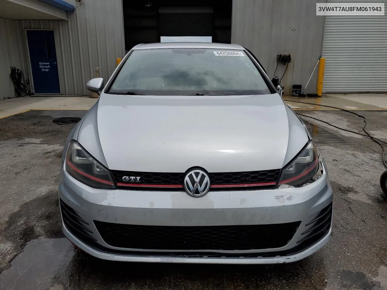 2015 Volkswagen Gti VIN: 3VW4T7AU8FM061943 Lot: 64256864