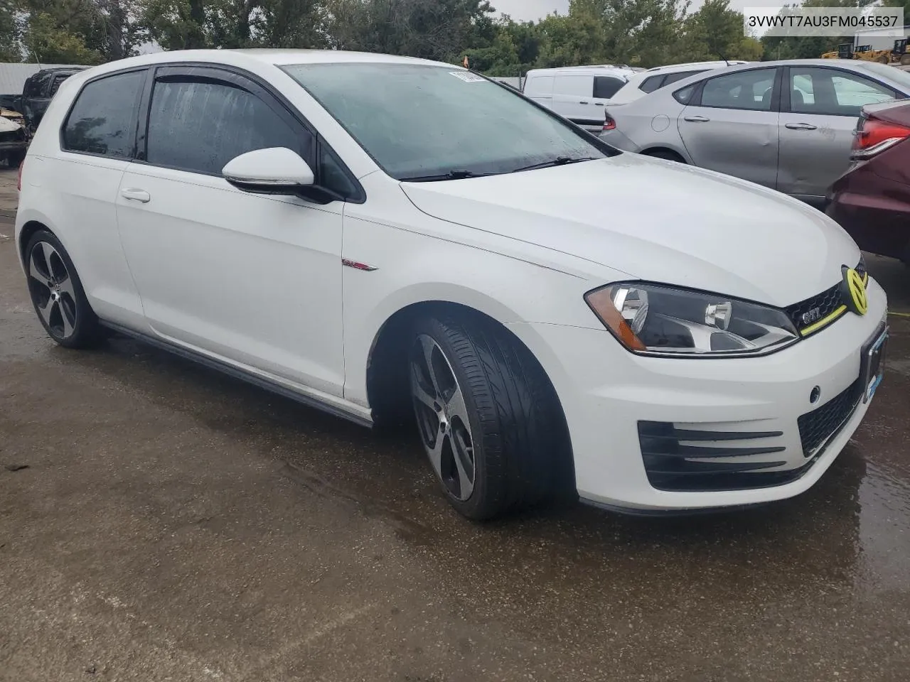 2015 Volkswagen Gti VIN: 3VWYT7AU3FM045537 Lot: 71304294