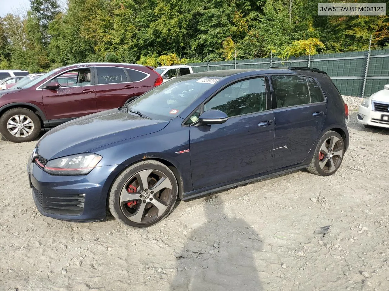 3VW5T7AU5FM008122 2015 Volkswagen Gti