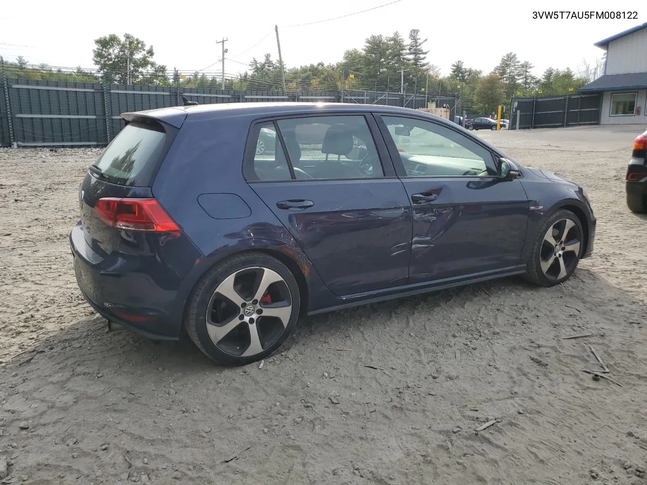 3VW5T7AU5FM008122 2015 Volkswagen Gti