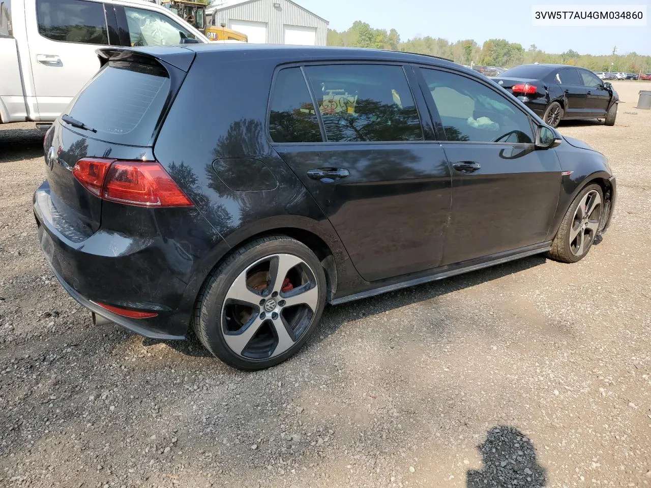 2016 Volkswagen Gti S/Se VIN: 3VW5T7AU4GM034860 Lot: 69818224