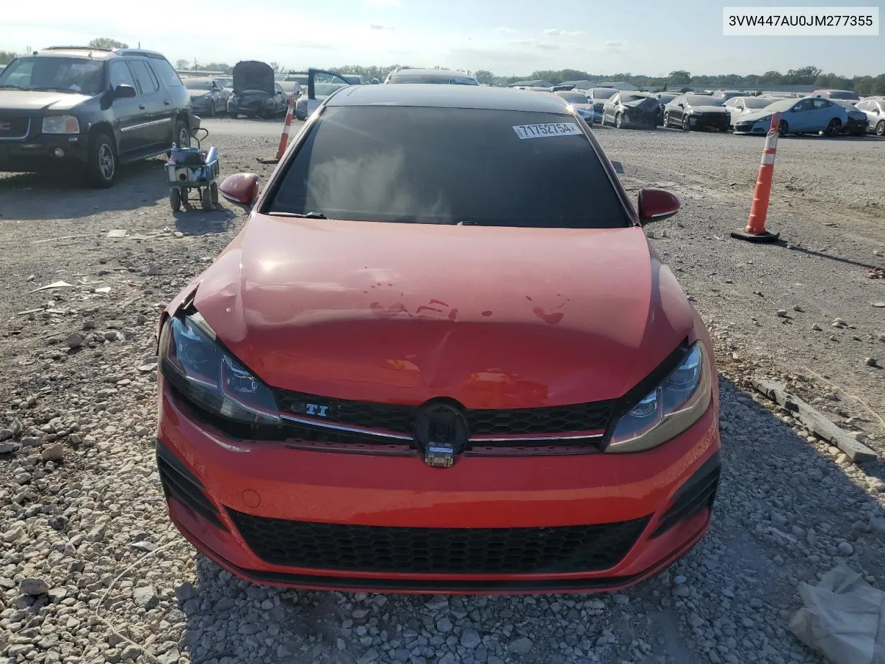 2018 Volkswagen Gti S/Se VIN: 3VW447AU0JM277355 Lot: 71752754