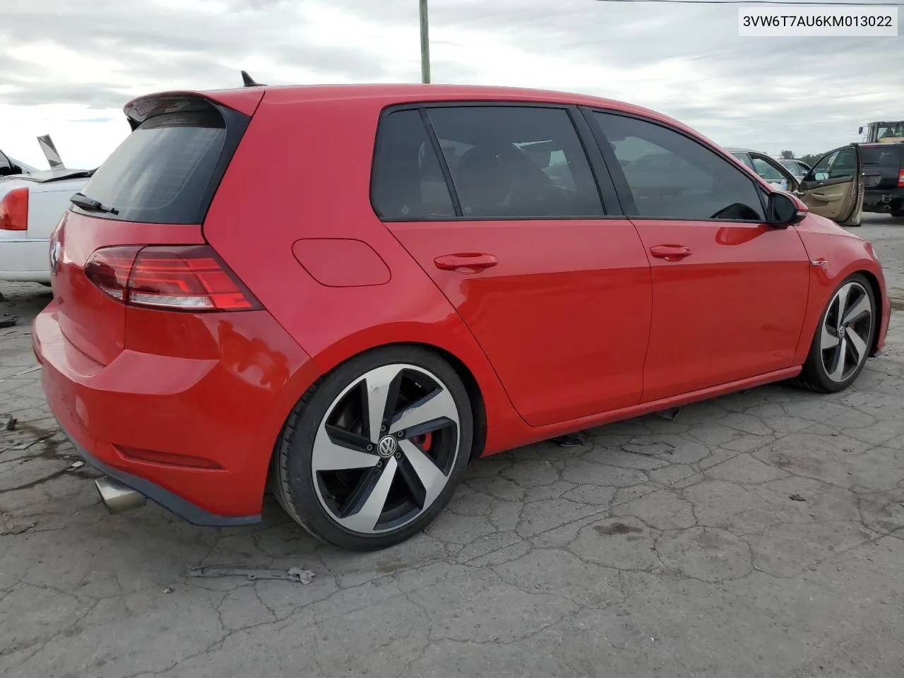 2019 Volkswagen Gti S VIN: 3VW6T7AU6KM013022 Lot: 71963944