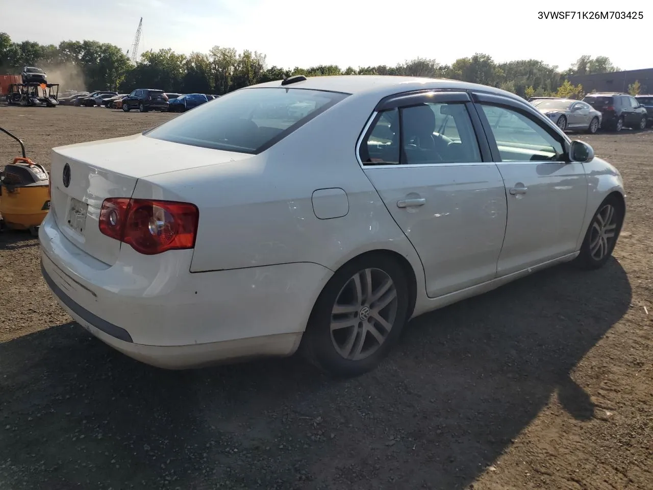 2006 Volkswagen Jetta 2.5 Option Package 1 VIN: 3VWSF71K26M703425 Lot: 71756124