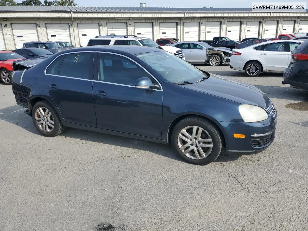 2009 Volkswagen Jetta Se VIN: 3VWRM71K89M051239 Lot: 71225634