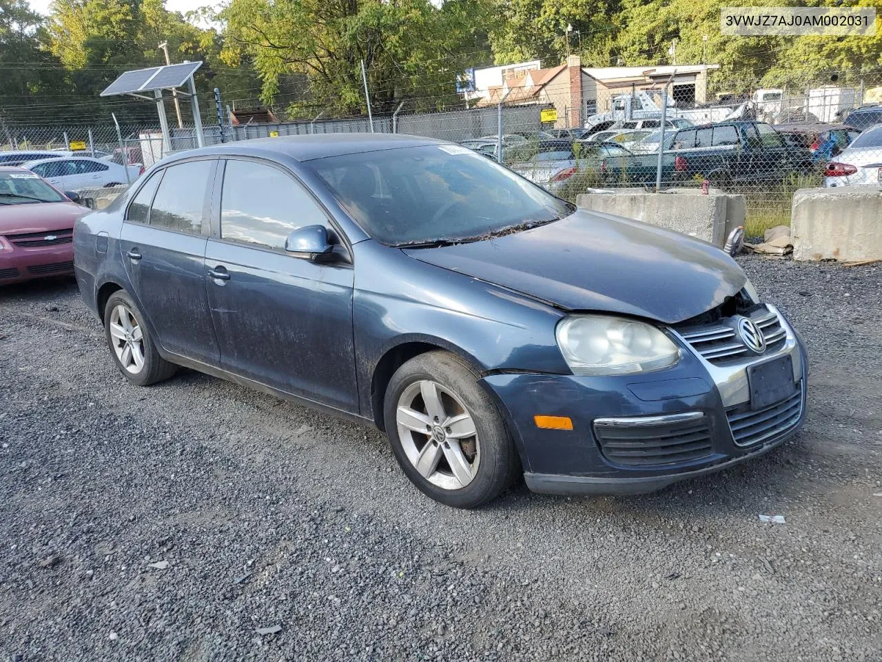 2010 Volkswagen Jetta S VIN: 3VWJZ7AJ0AM002031 Lot: 70441974