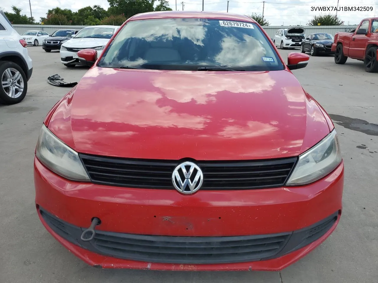 3VWBX7AJ1BM342509 2011 Volkswagen Jetta Se