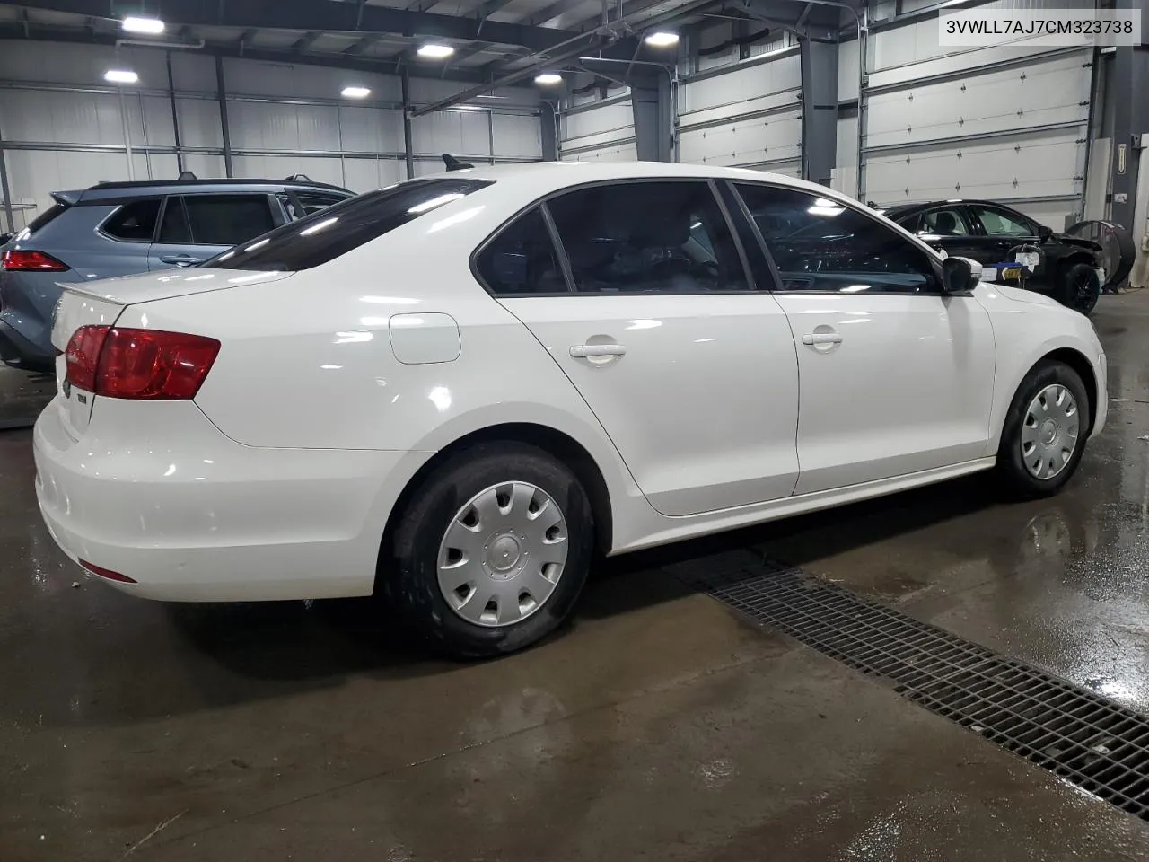 2012 Volkswagen Jetta Tdi VIN: 3VWLL7AJ7CM323738 Lot: 71352014