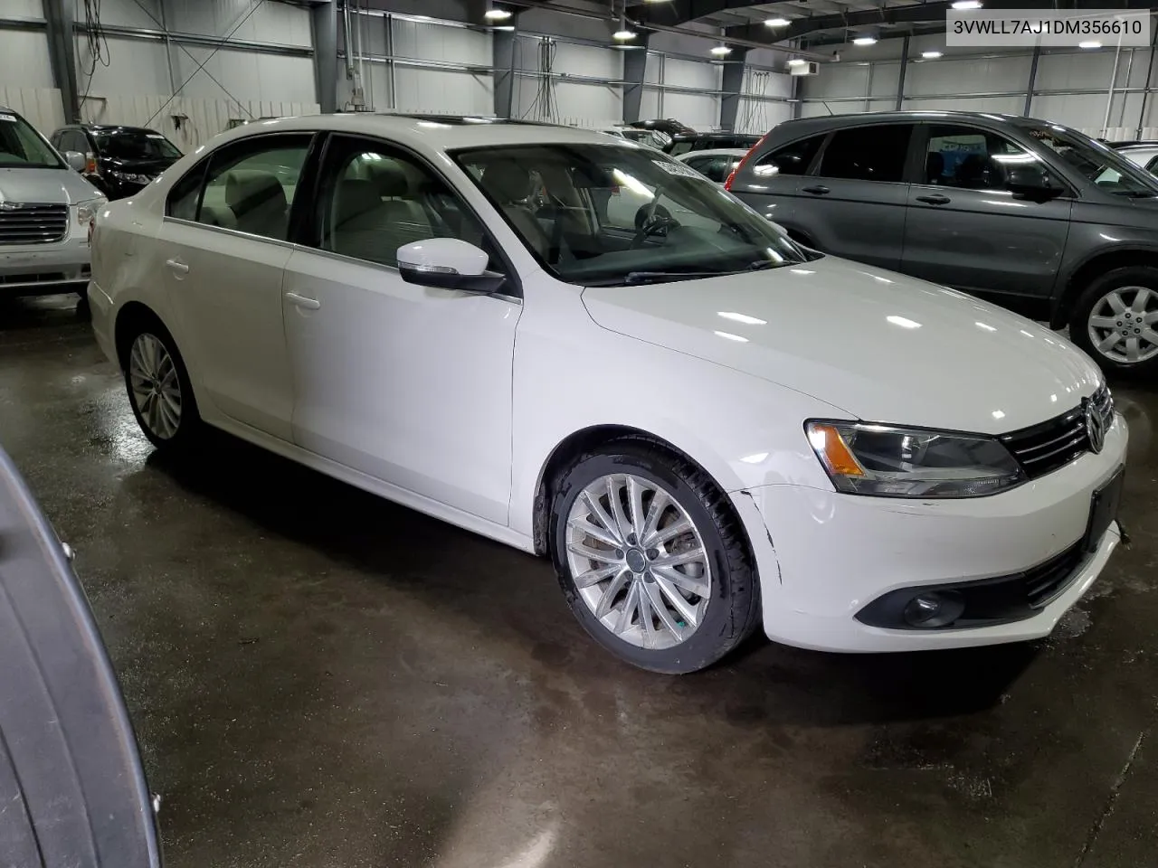 2013 Volkswagen Jetta Tdi VIN: 3VWLL7AJ1DM356610 Lot: 53457984