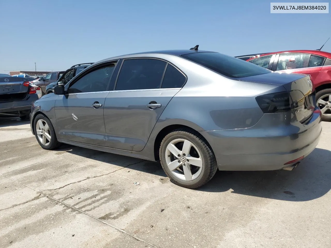 2014 Volkswagen Jetta Tdi VIN: 3VWLL7AJ8EM384020 Lot: 66604124