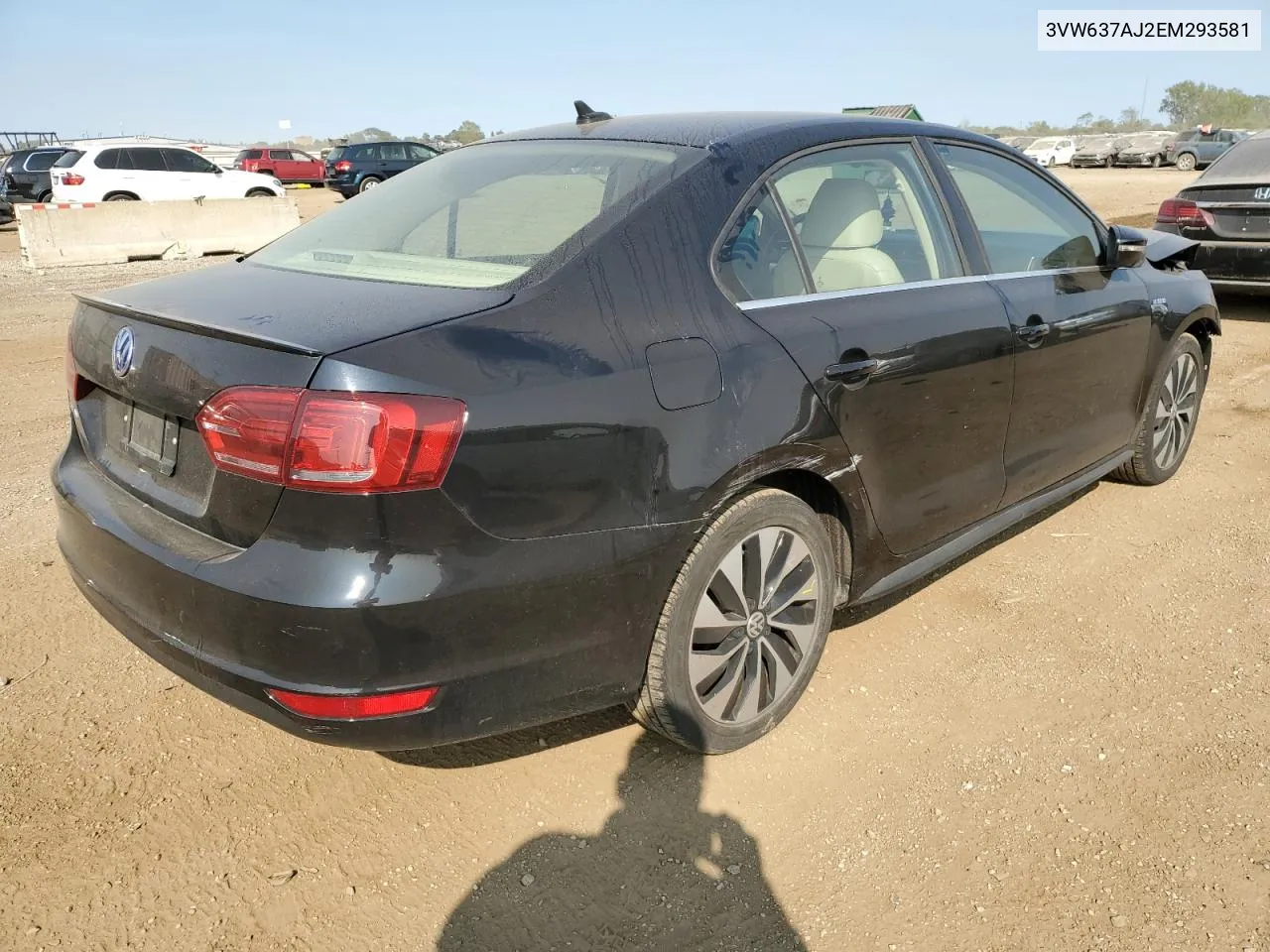 3VW637AJ2EM293581 2014 Volkswagen Jetta Hybrid