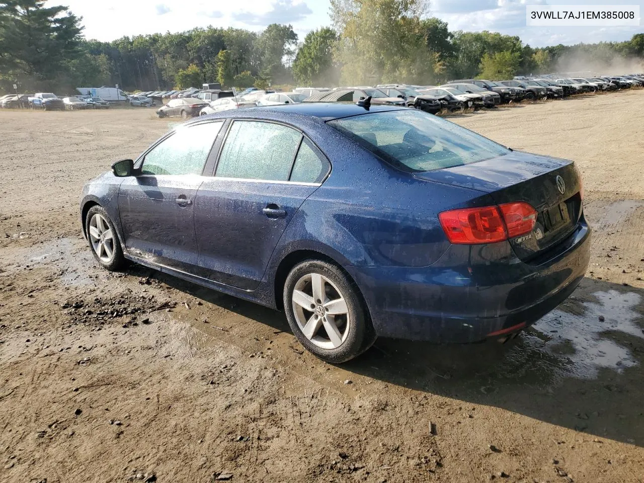 2014 Volkswagen Jetta Tdi VIN: 3VWLL7AJ1EM385008 Lot: 71041774