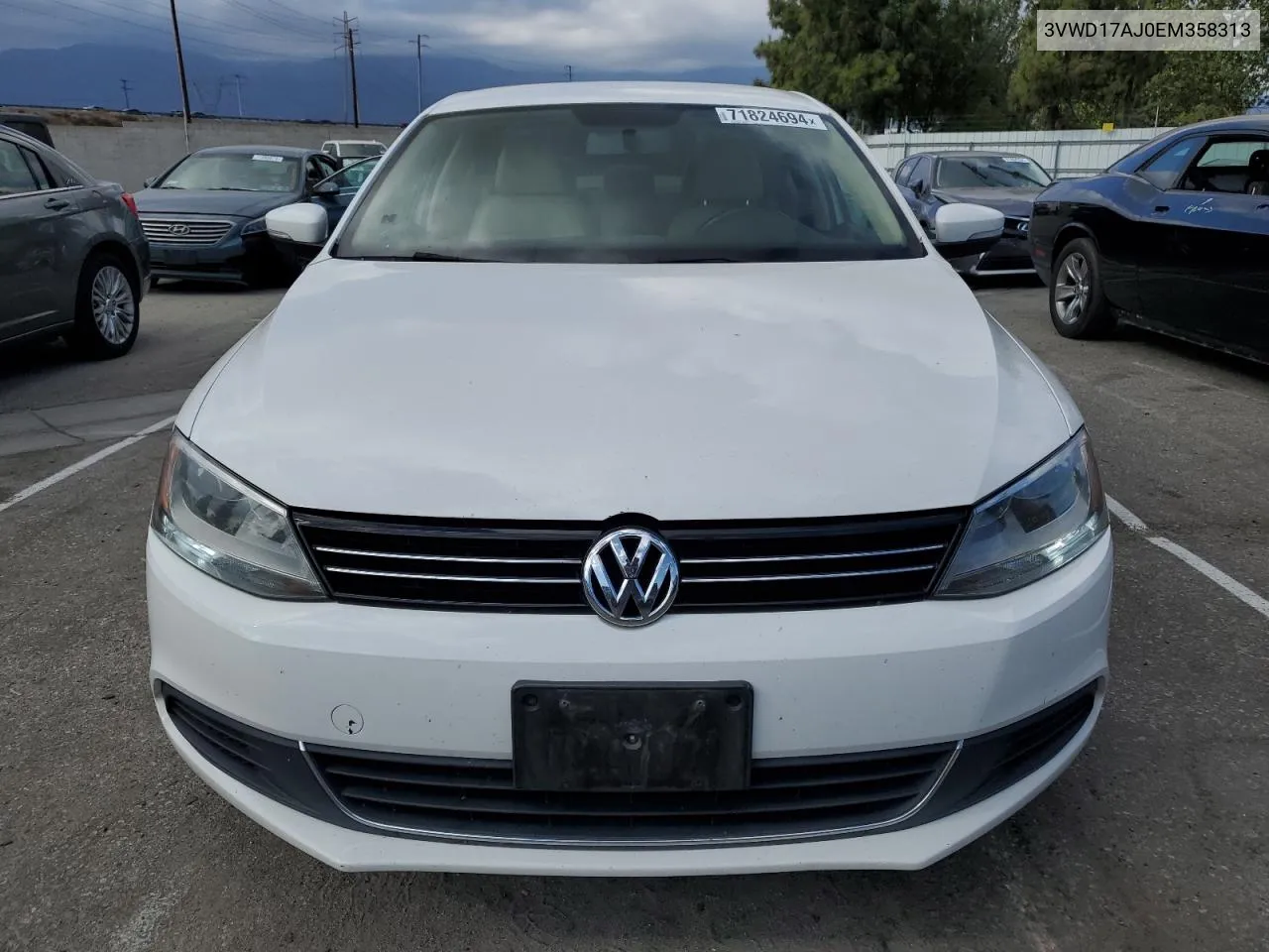 3VWD17AJ0EM358313 2014 Volkswagen Jetta Se