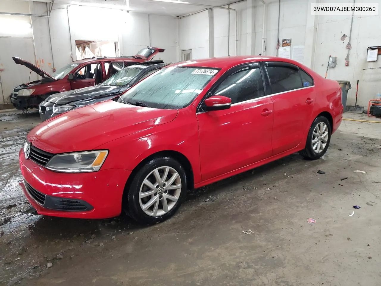 3VWD07AJ8EM300260 2014 Volkswagen Jetta Se