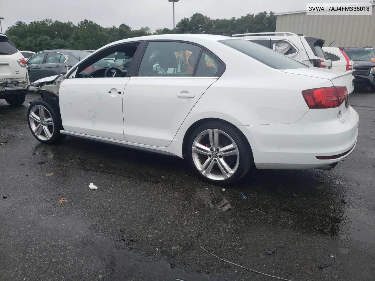 3VW4T7AJ4FM336018 2015 Volkswagen Jetta Gli