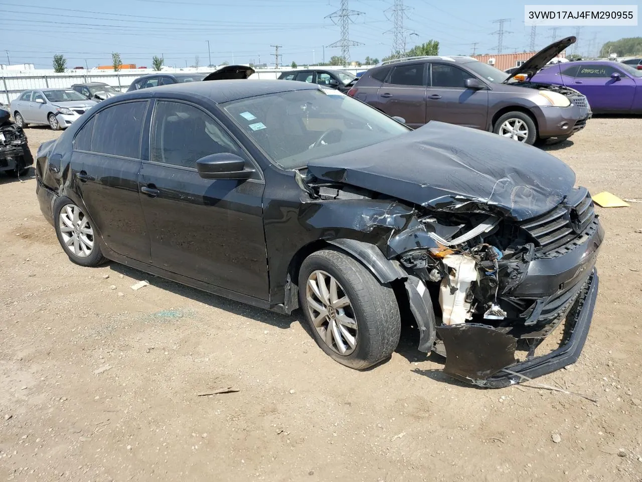 3VWD17AJ4FM290955 2015 Volkswagen Jetta Se