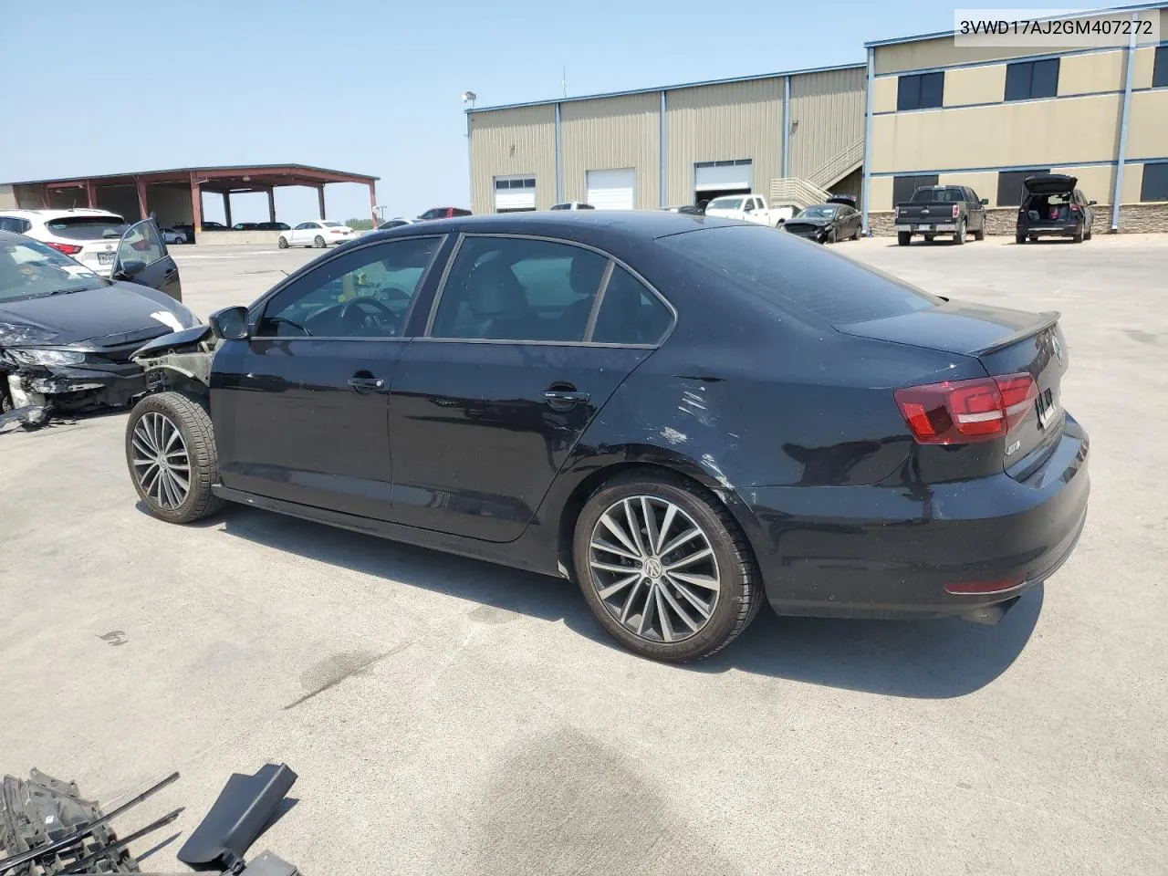 2016 Volkswagen Jetta Sport VIN: 3VWD17AJ2GM407272 Lot: 68218294