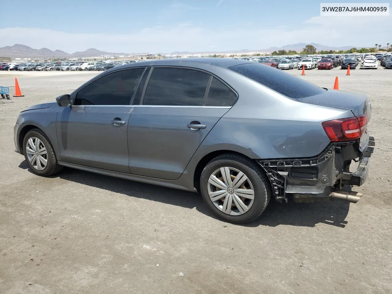 2017 Volkswagen Jetta S VIN: 3VW2B7AJ6HM400959 Lot: 64522694