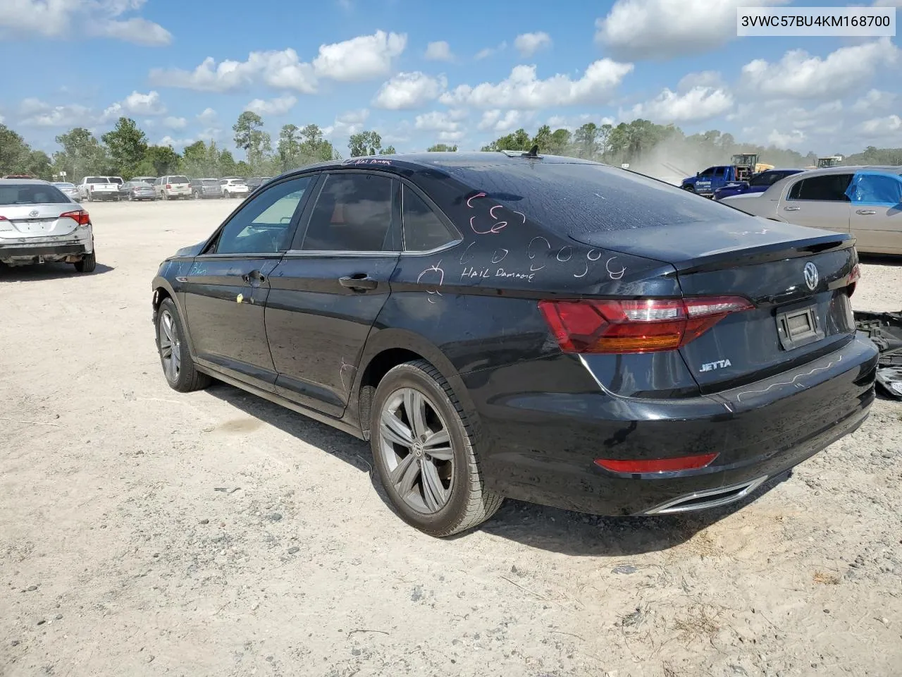 2019 Volkswagen Jetta S VIN: 3VWC57BU4KM168700 Lot: 71284214