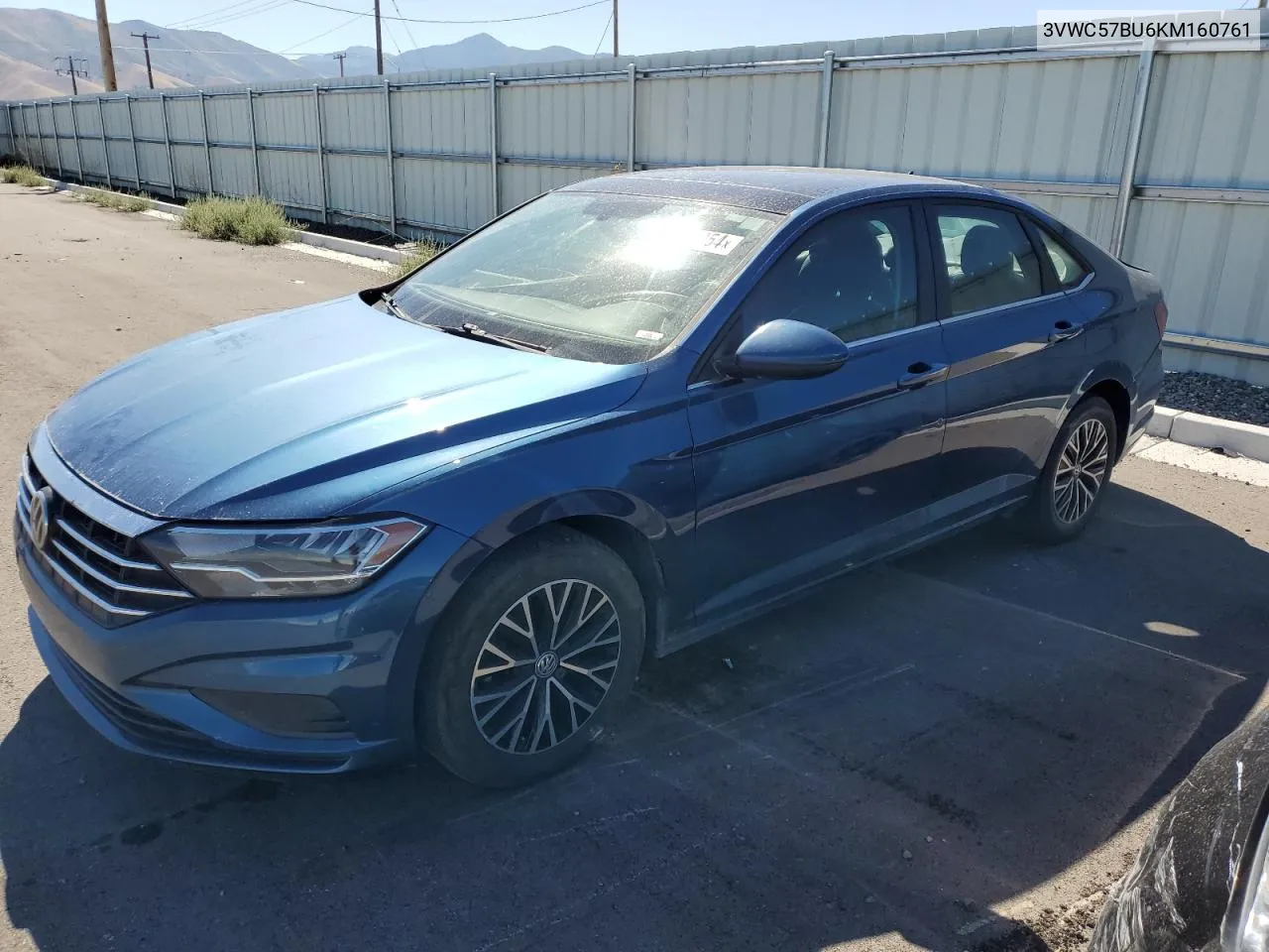 2019 Volkswagen Jetta S VIN: 3VWC57BU6KM160761 Lot: 71456954