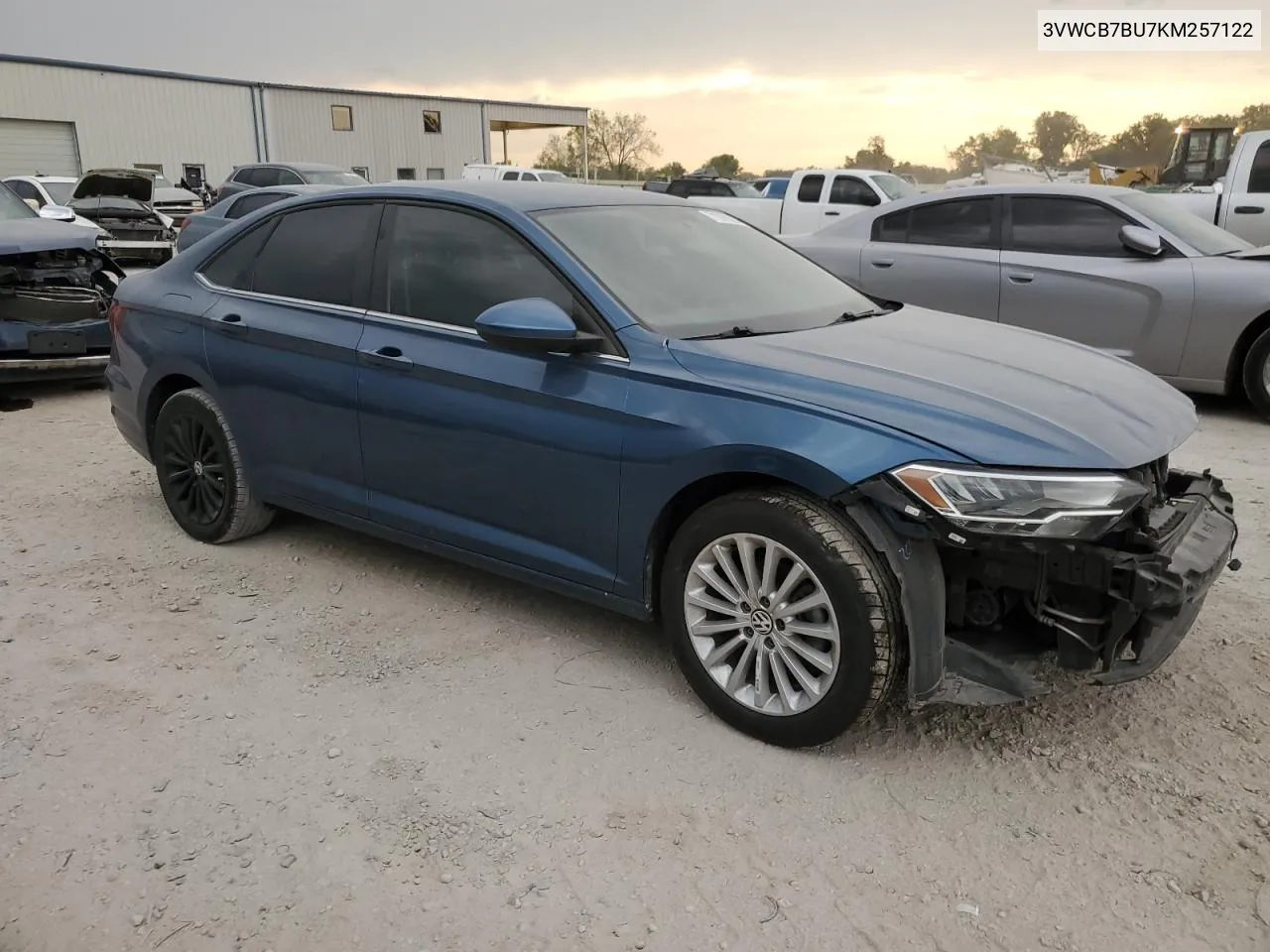 2019 Volkswagen Jetta S VIN: 3VWCB7BU7KM257122 Lot: 71875824