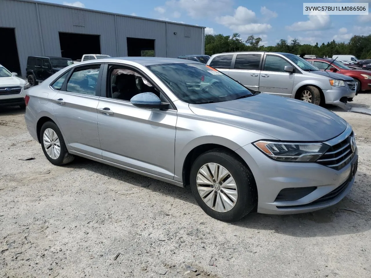 2020 Volkswagen Jetta S VIN: 3VWC57BU1LM086506 Lot: 72171494