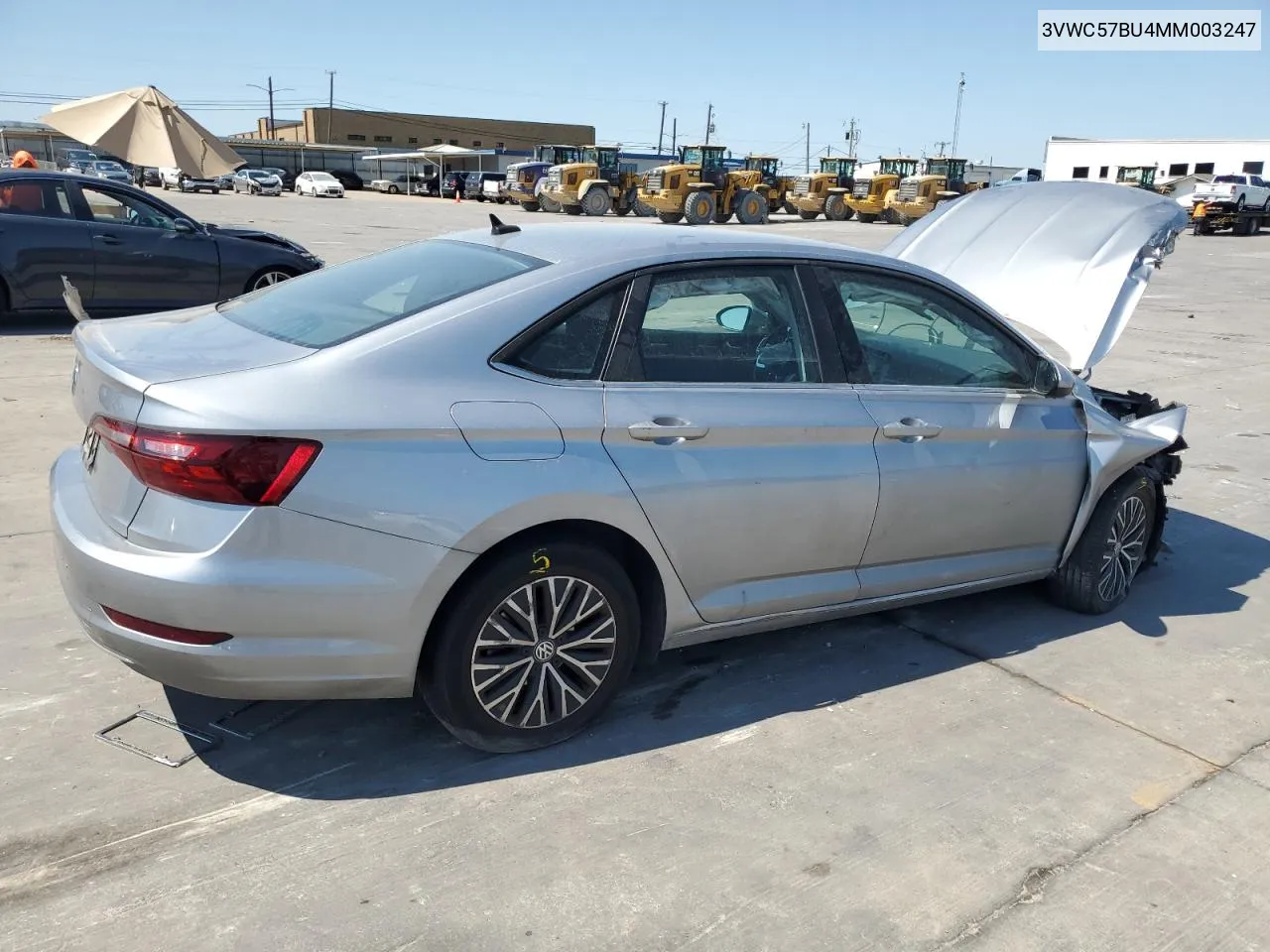 2021 Volkswagen Jetta S VIN: 3VWC57BU4MM003247 Lot: 71622204